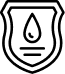 Waterproof Barrier Protection Icon