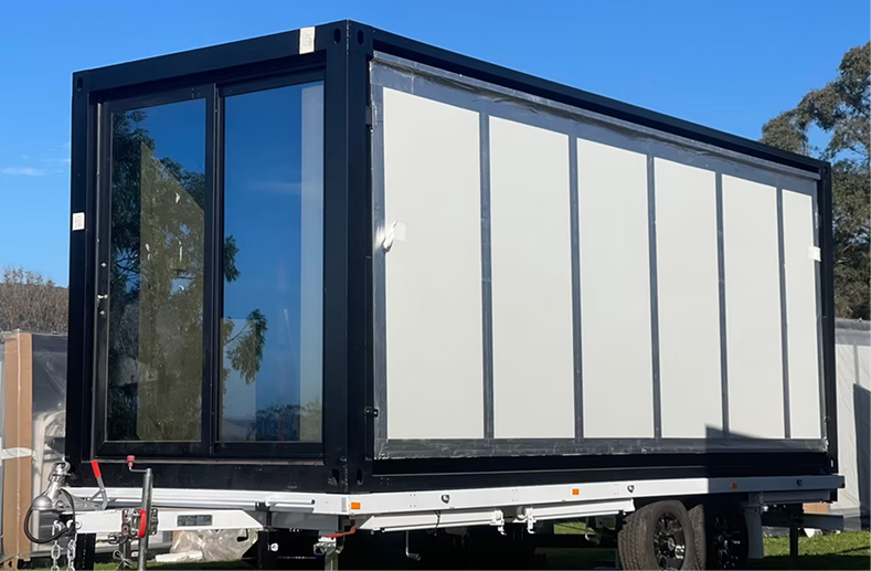 Expandable Container & Heavy Duty Transport Trailer