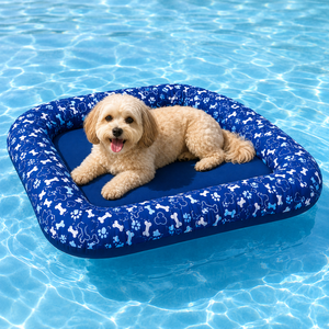 Thick Portable Soft Inflatable Pet Floating Lounge