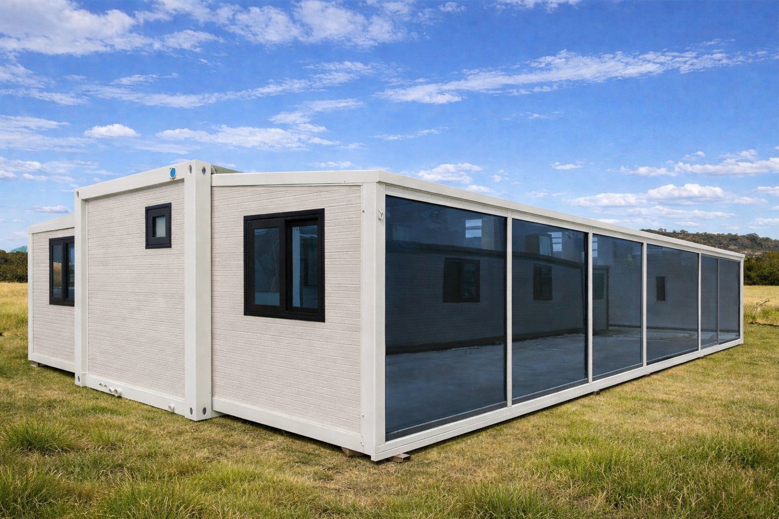 40ft Premium Expandable Container House Main Exterior view