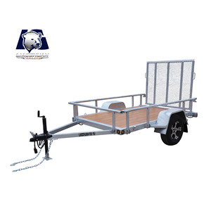 8x5 Hot-dip Galvanized Single-axle Trailer ATM1500KG