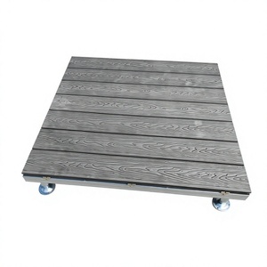 Modular WPC Decking Platform for Outdoor Lawns and Balconies