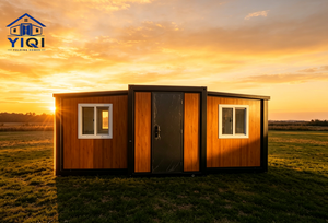 20ft Prefabricated Foldable Luxury Container Home Sandwich Panels