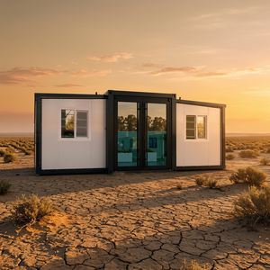 Relocatable Double Wing Foldable Modular Container House