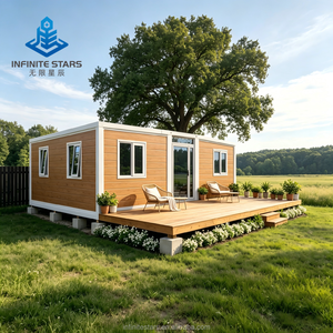 Luxury Expandable Container Villa with Large Deck